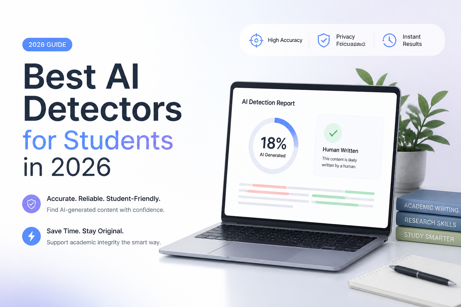 Best AI Detectors for Students in 2026