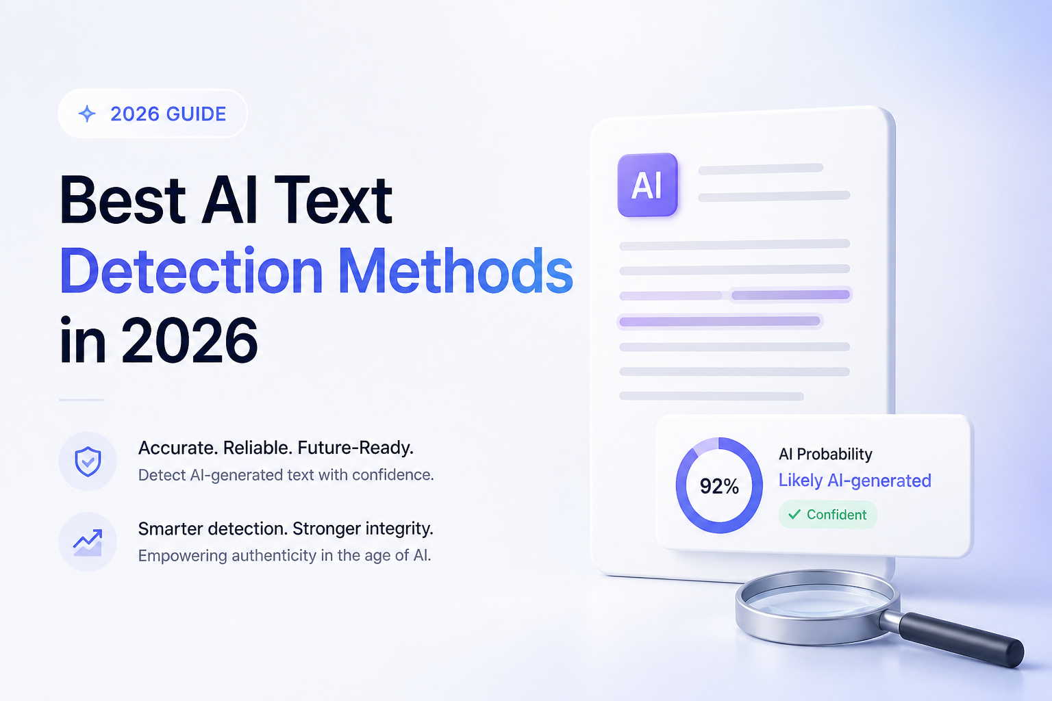 Best AI Text Detection Methods in 2026