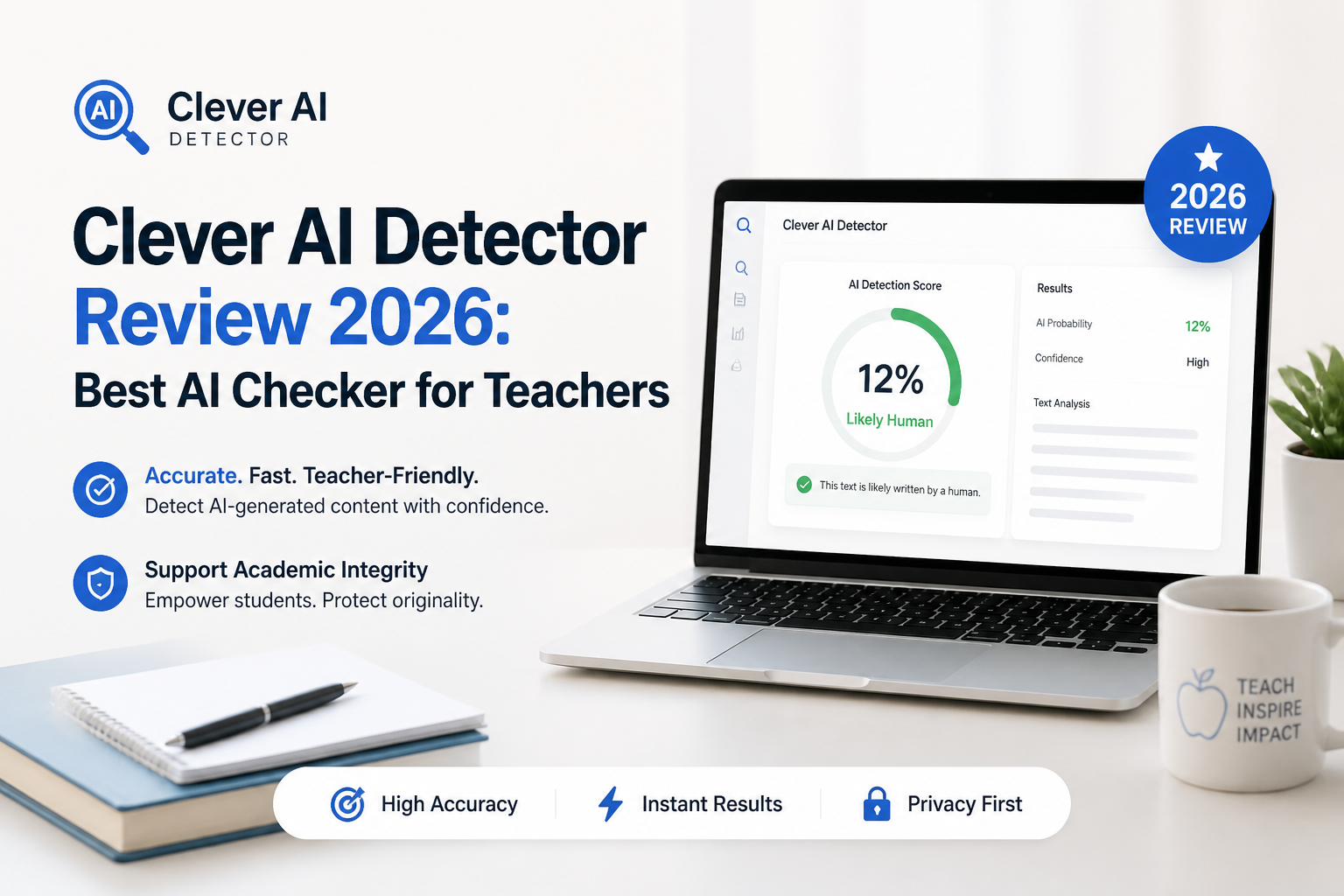 Clever AI Detector Review 2026: Best AI Checker for Teachers