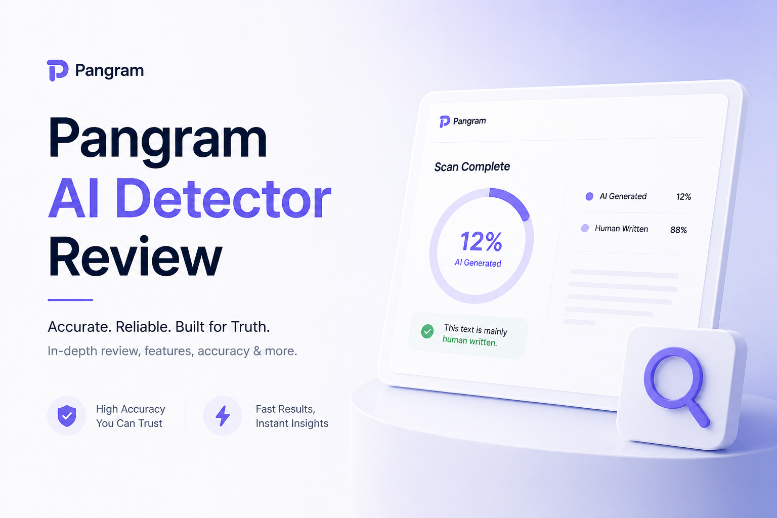 Pangram AI Detector Review